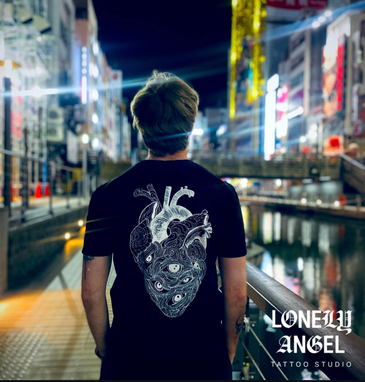 All-Seeing Heart Graphic T-Shirt