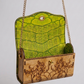 Timbertote x Lonely Angel Birchwood Purse "Peonies"