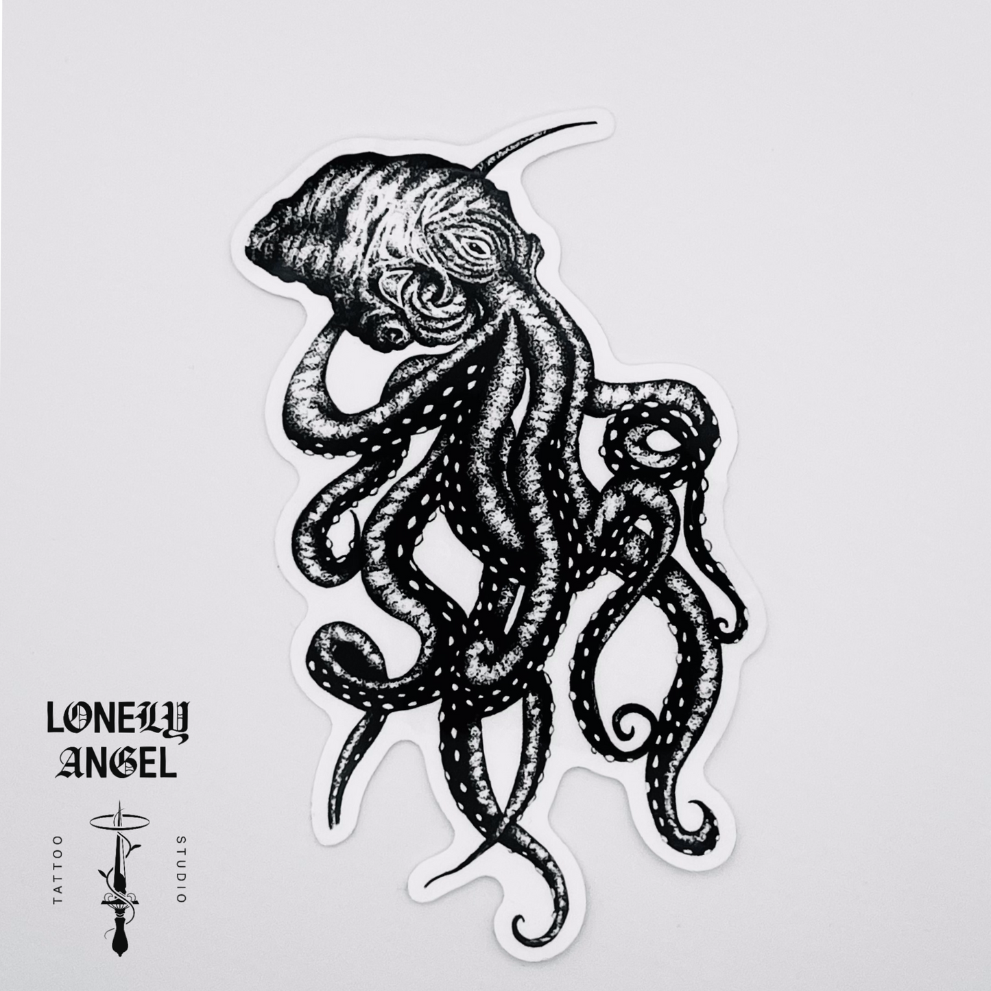 Octopus Temporary Tattoo 4”