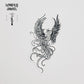 Phoenix Temporary Tattoo 4"